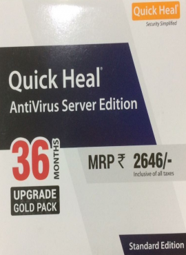 Quick Heal Antivirus Server Edition Renewal 1PC 3Y