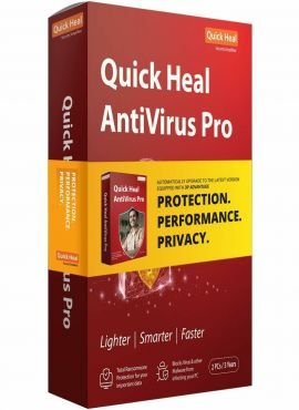 Quick Heal Anti-virus Pro 2PC 3Y