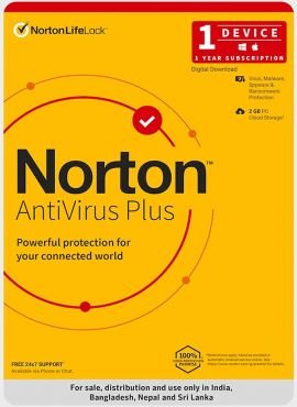 Norton Antivirus Plus 1PC 1Y