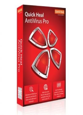 Quick Heal Anti-virus Pro 10PC 3Y